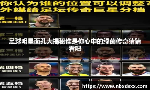 足球明星面孔大揭秘谁是你心中的绿茵传奇猜猜看吧